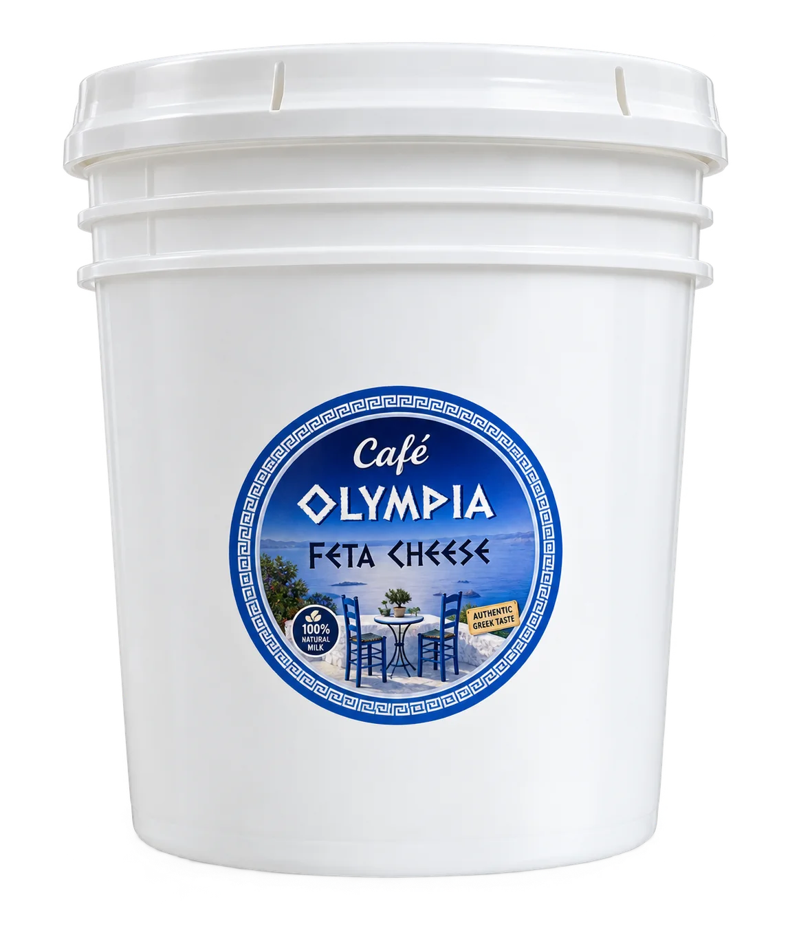 Café Olympia feta cheese product shot