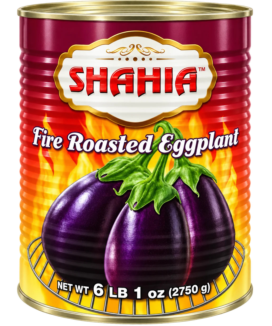 shahia fire roasted eggplant