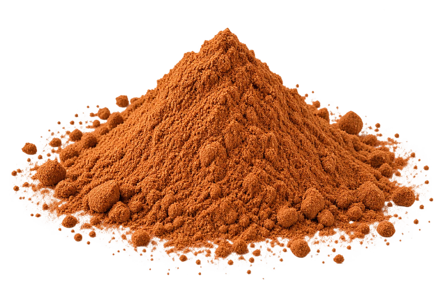 Ground cinnamon product shot