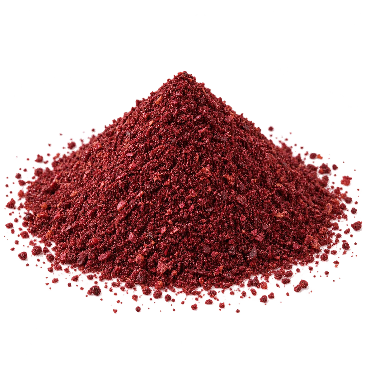 Sumac spice product shot